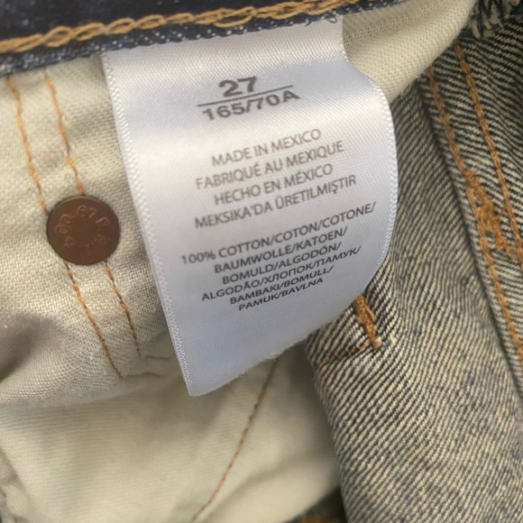 🌺2/$20 Polo Ralph Lauren Jean Shorts Sz27 - Picture 3 of 4